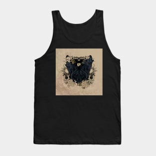 Awesome dark wolves with birds Tank Top